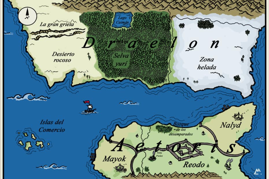 Mapa de Draelon